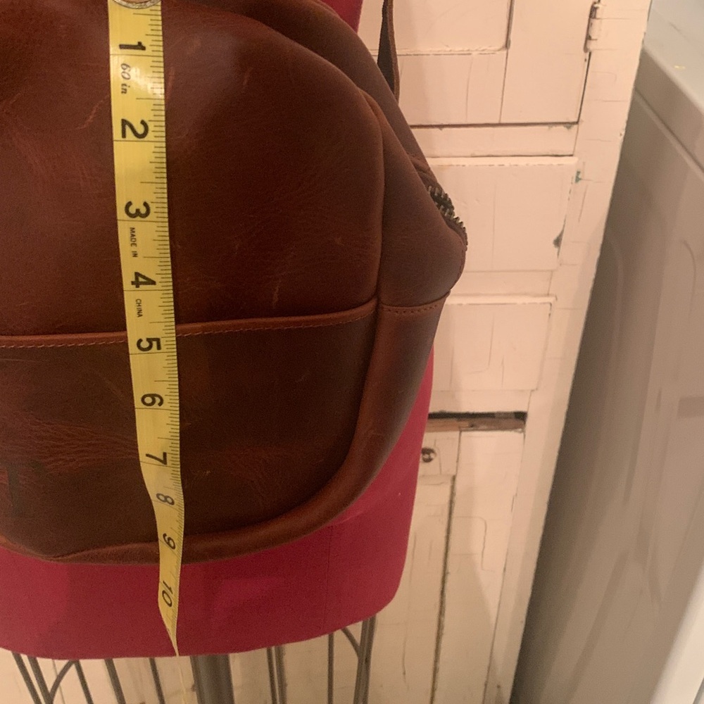 Leather backpack - image 7